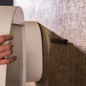 Petite étagère blanche organique en marbre composite (lot de 3) TAJ